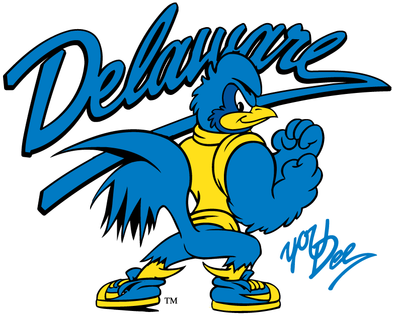 delaware blue hens 1993-pres mascot logo t shirts iron on transfers v6